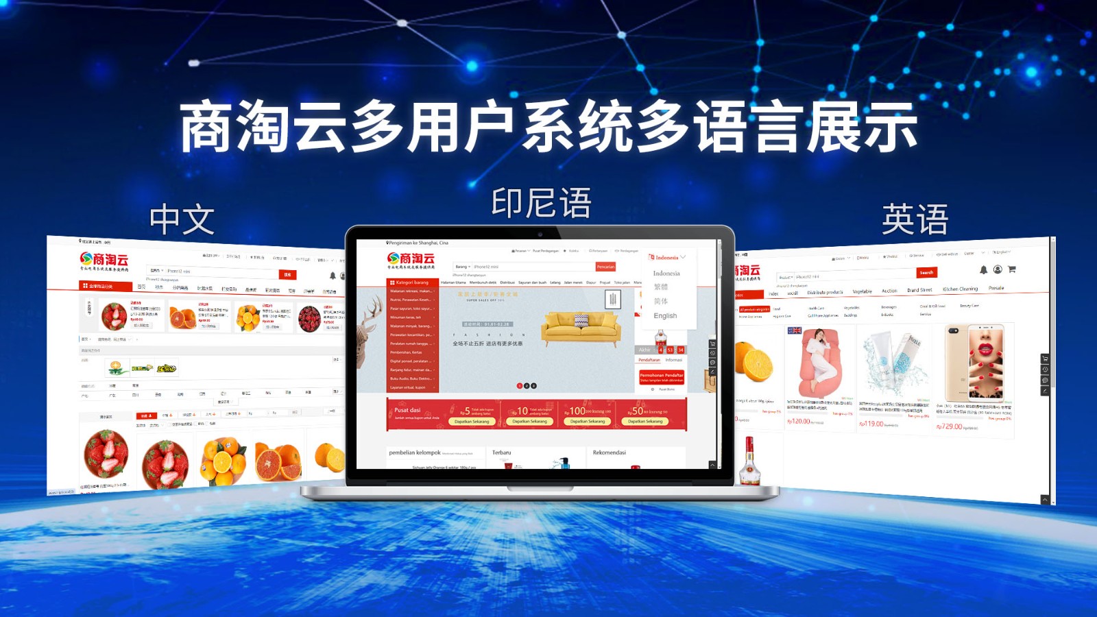 商淘云如何提升印尼电商系统的整体运营效率与市场竞争力？