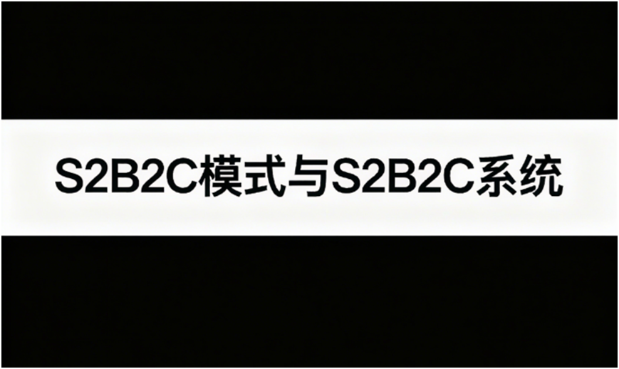 两种不同的S2B2C模式及相应S2B2C系统推荐